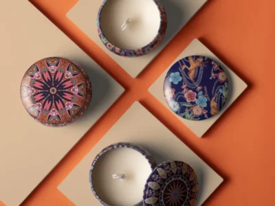 Jar and Floating Candles