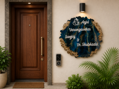 Personalized Resin Nameplate