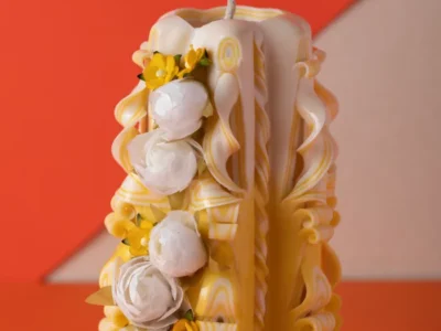 Sunshine Petal Candle