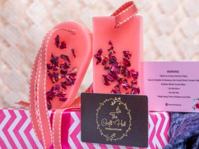Rose Petal Bloom Wax Fragrance Bar